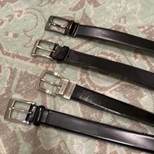 Black men’s belts